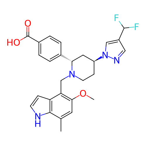 Chemical structure of BindingDB Monomer ID 772060