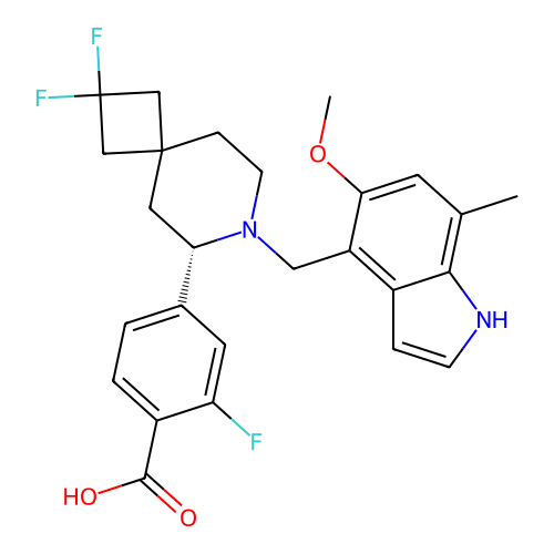 Chemical structure of BindingDB Monomer ID 772102