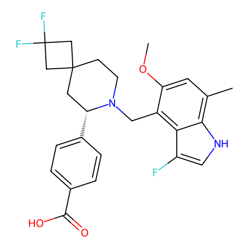 Chemical structure of BindingDB Monomer ID 772106