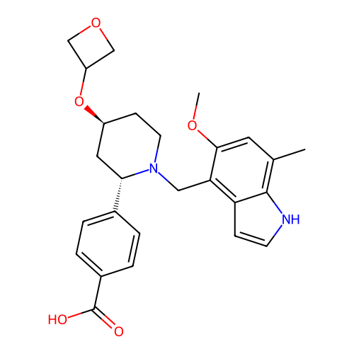 Chemical structure of BindingDB Monomer ID 772134