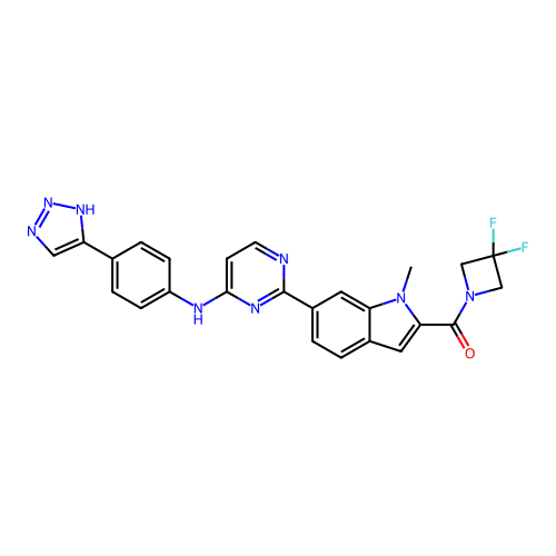Chemical structure of BindingDB Monomer ID 772140