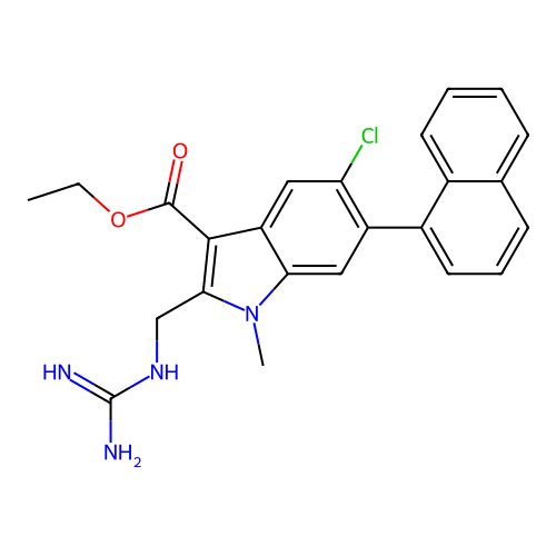 Chemical structure of BindingDB Monomer ID 772255