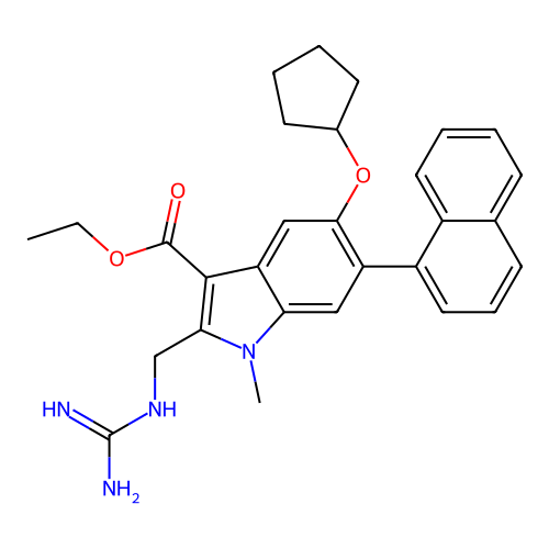 Chemical structure of BindingDB Monomer ID 772261