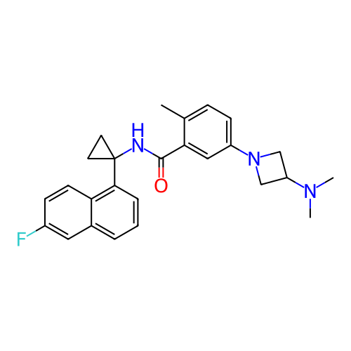 Chemical structure of BindingDB Monomer ID 772372