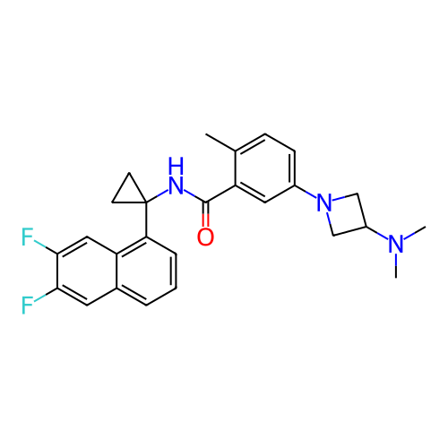 Chemical structure of BindingDB Monomer ID 772374