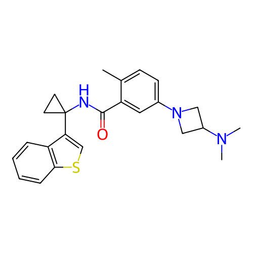 Chemical structure of BindingDB Monomer ID 772382