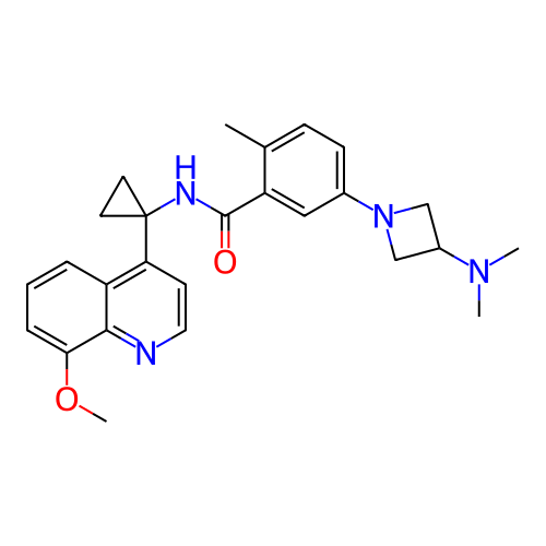 Chemical structure of BindingDB Monomer ID 772389
