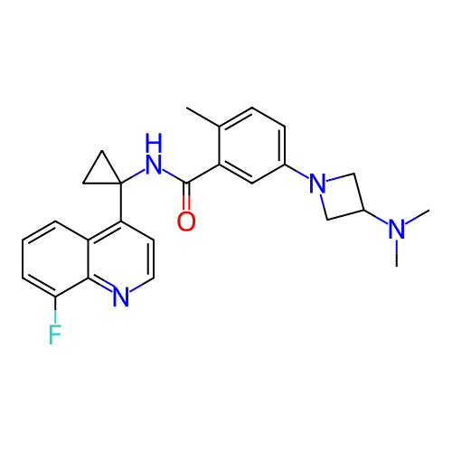 Chemical structure of BindingDB Monomer ID 772392