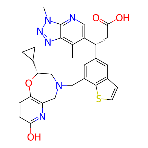 Chemical structure of BindingDB Monomer ID 773619