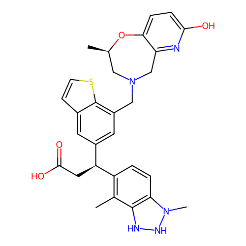 Chemical structure of BindingDB Monomer ID 773624