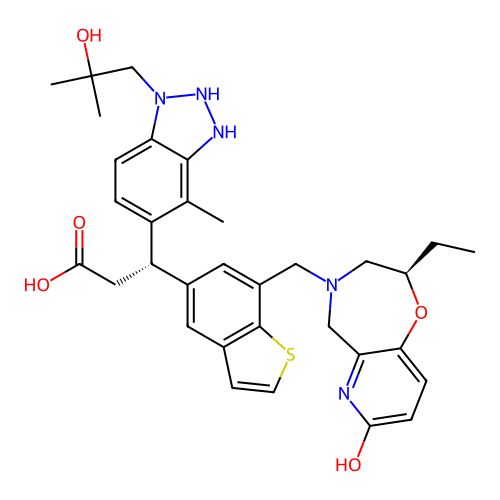 Chemical structure of BindingDB Monomer ID 773629