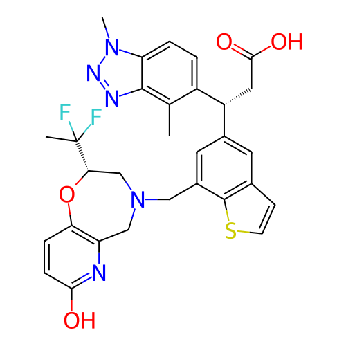 Chemical structure of BindingDB Monomer ID 773654