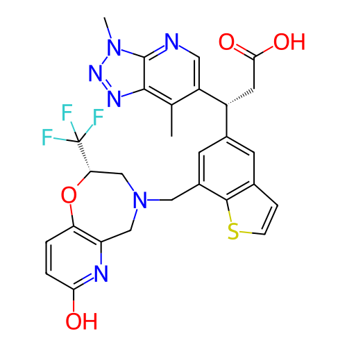 Chemical structure of BindingDB Monomer ID 773655