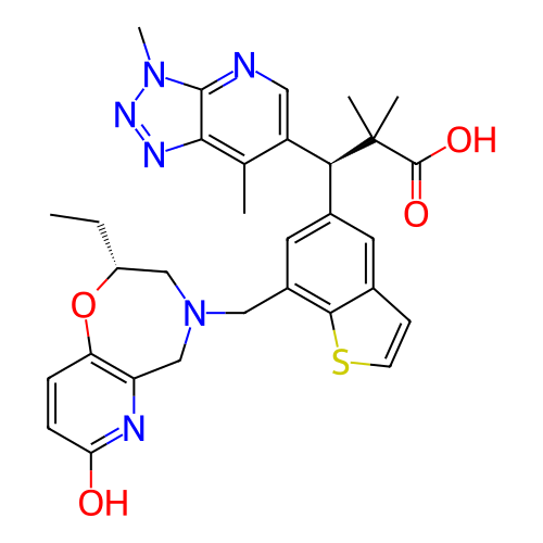 Chemical structure of BindingDB Monomer ID 773657