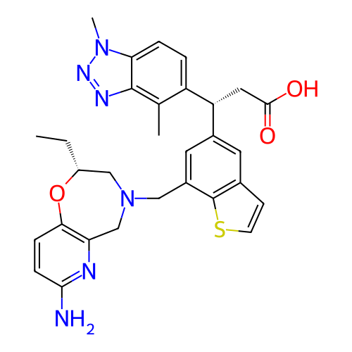 Chemical structure of BindingDB Monomer ID 773664