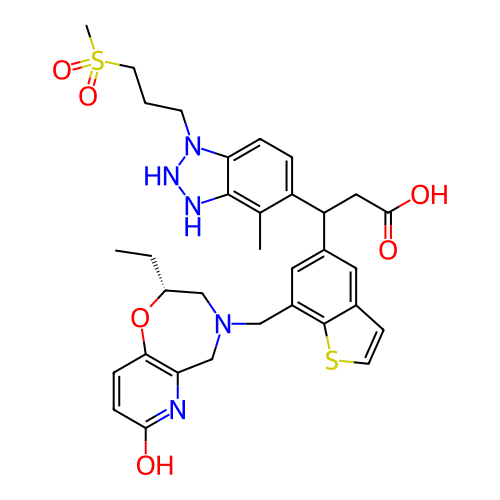 Chemical structure of BindingDB Monomer ID 773671