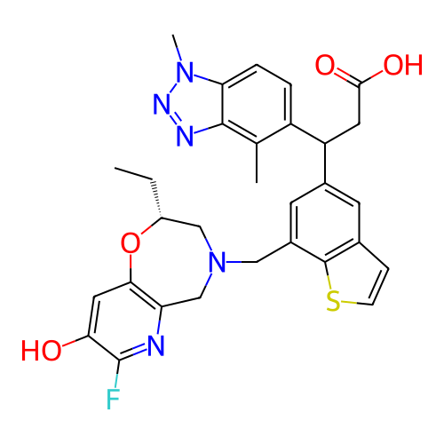 Chemical structure of BindingDB Monomer ID 773683