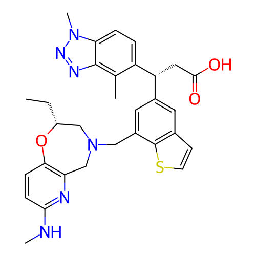Chemical structure of BindingDB Monomer ID 773686