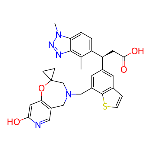 Chemical structure of BindingDB Monomer ID 773688