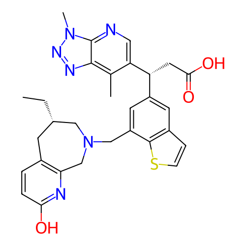 Chemical structure of BindingDB Monomer ID 773689