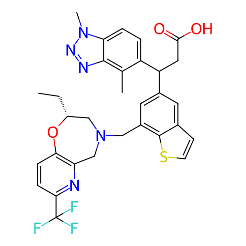 Chemical structure of BindingDB Monomer ID 773702
