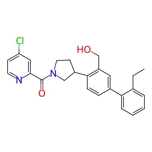 Chemical structure of BindingDB Monomer ID 776189