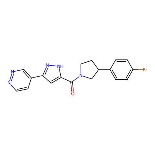 Chemical structure of BindingDB Monomer ID 776360