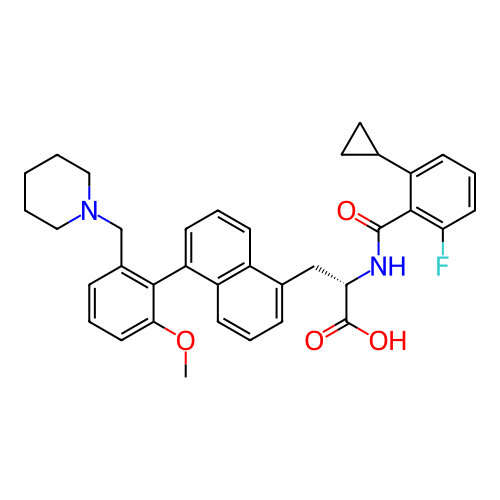 Chemical structure of BindingDB Monomer ID 776832