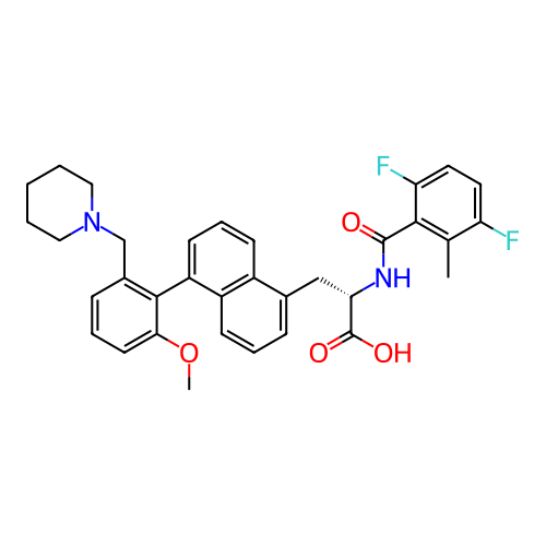 Chemical structure of BindingDB Monomer ID 776834