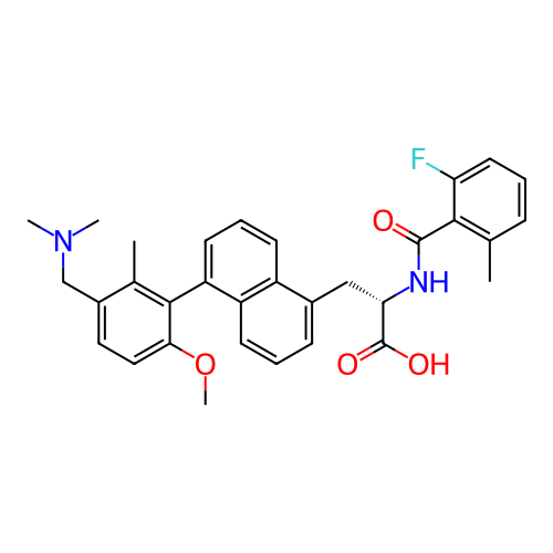 Chemical structure of BindingDB Monomer ID 776849