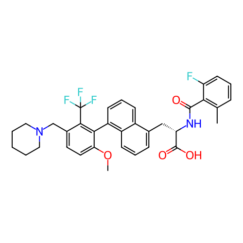 Chemical structure of BindingDB Monomer ID 776853