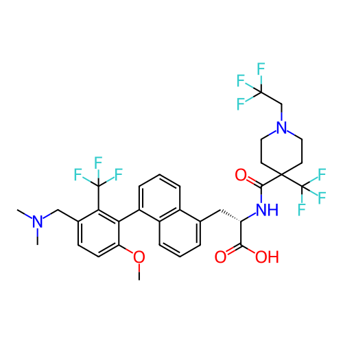 Chemical structure of BindingDB Monomer ID 776854