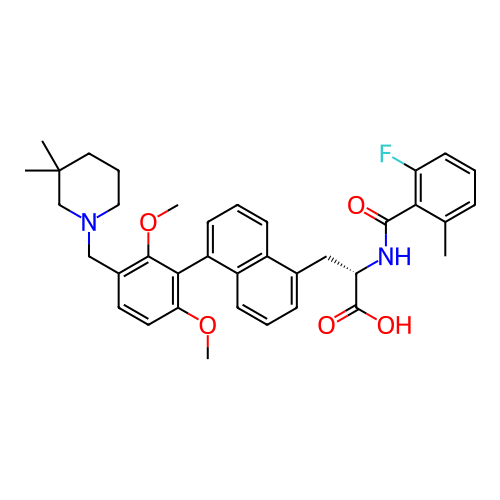 Chemical structure of BindingDB Monomer ID 776856