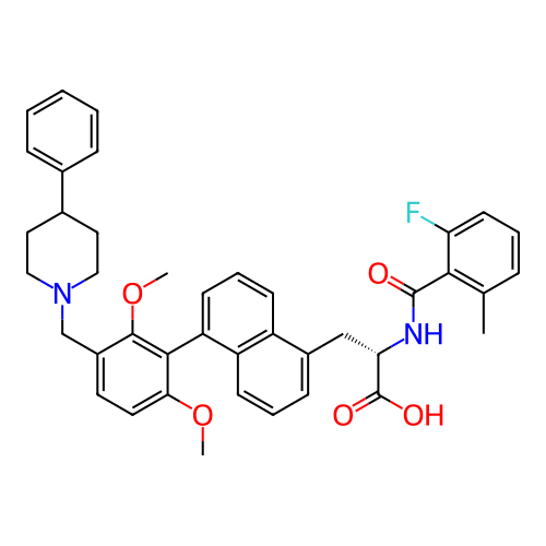 Chemical structure of BindingDB Monomer ID 776861