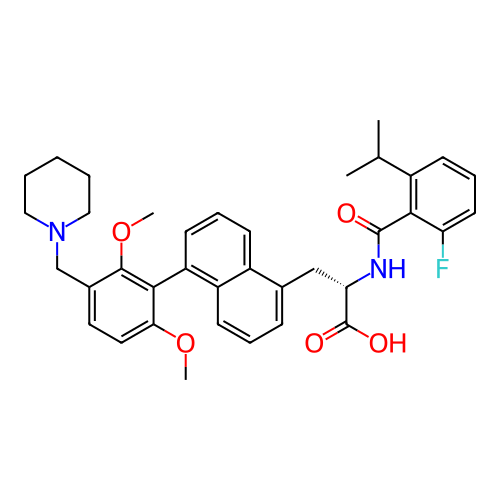 Chemical structure of BindingDB Monomer ID 776862