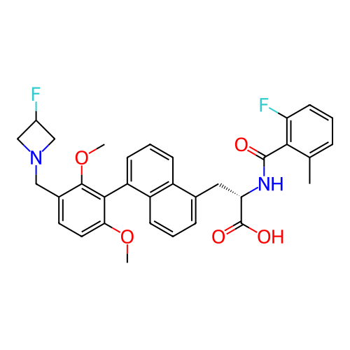 Chemical structure of BindingDB Monomer ID 776880
