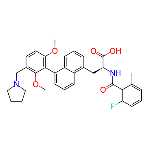Chemical structure of BindingDB Monomer ID 776886