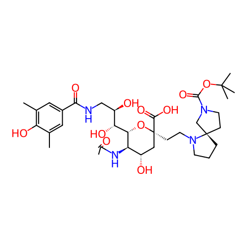Chemical structure of BindingDB Monomer ID 778161