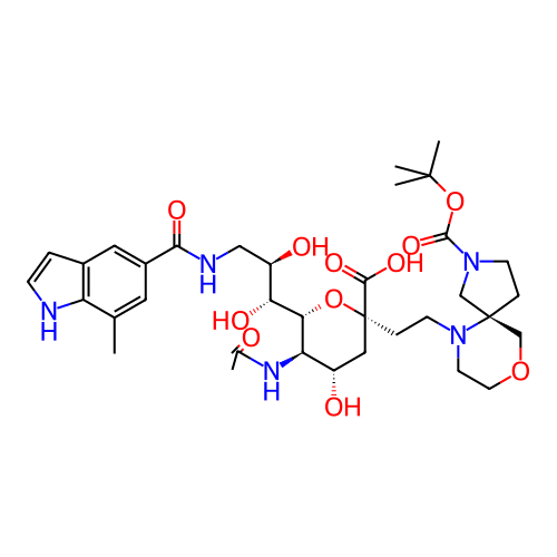 Chemical structure of BindingDB Monomer ID 778251