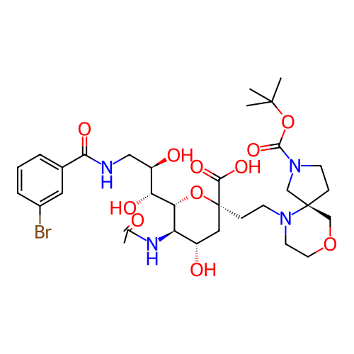 Chemical structure of BindingDB Monomer ID 778258