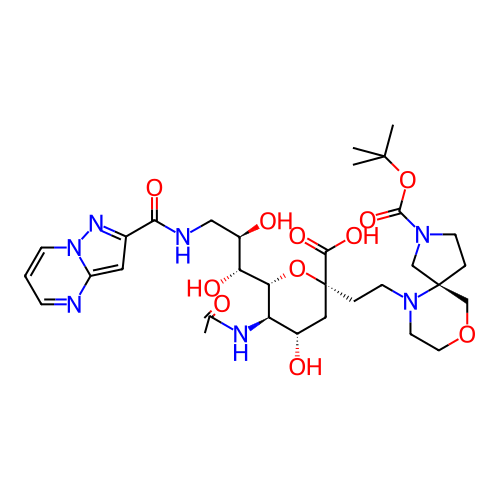 Chemical structure of BindingDB Monomer ID 778264