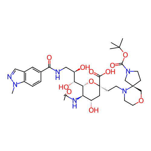 Chemical structure of BindingDB Monomer ID 778266