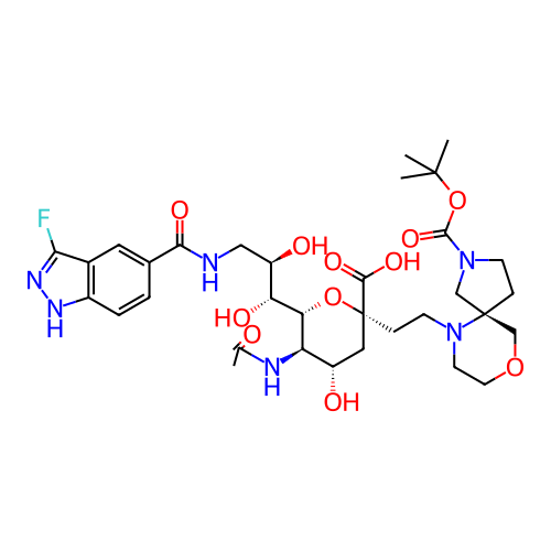 Chemical structure of BindingDB Monomer ID 778270