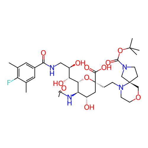 Chemical structure of BindingDB Monomer ID 778334