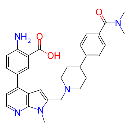 Chemical structure of BindingDB Monomer ID 784518