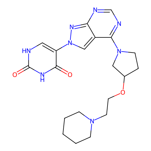 Chemical structure of BindingDB Monomer ID 784654