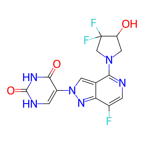 Chemical structure of BindingDB Monomer ID 784701