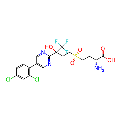 Chemical structure of BindingDB Monomer ID 790834
