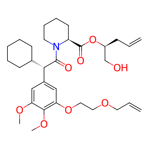 Chemical structure of BindingDB Monomer ID 790921