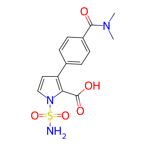 Chemical structure of BindingDB Monomer ID 791605